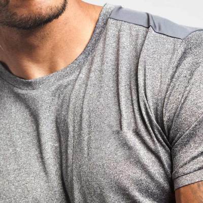 Private Label Mens Short Sleeve Crew Neck Custom Dri Fit T Shirts-Aktik