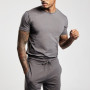 Custom Short Sleeve Crew Neck High Quality Soft Cotton T Shirts for Mens-Aktik