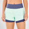 Custom Quick Dry Wholesale Women's Athletic Shorts with Phone Pocket-Aktik