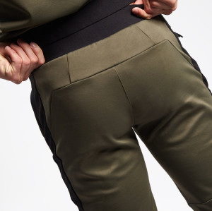 Pantalon de jogging personnalisé Pantalons de survêtement en coton pour hommes avec poches-Aktik