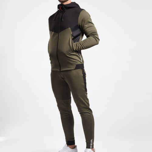 Pantalon de jogging personnalisé Pantalons de survêtement en coton pour hommes avec poches-Aktik