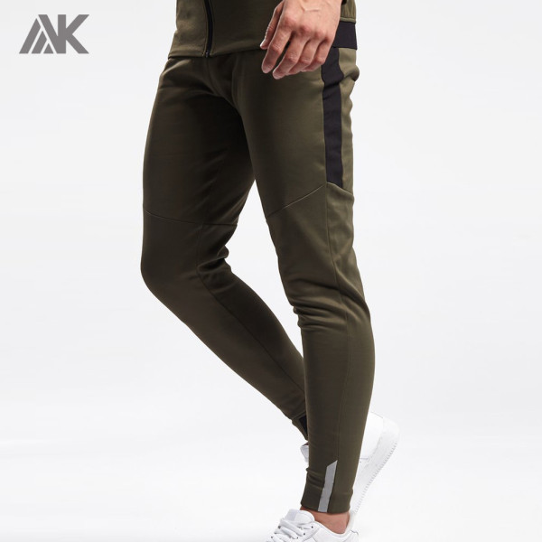 Custom Jogger Pants Mens Cotton Wholesale Sweatpants with Pockets-Aktik