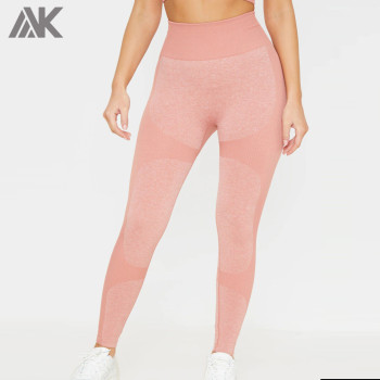 Custom Tummy Control High Waisted Seamless Leggings Wholesale for Women-Aktik