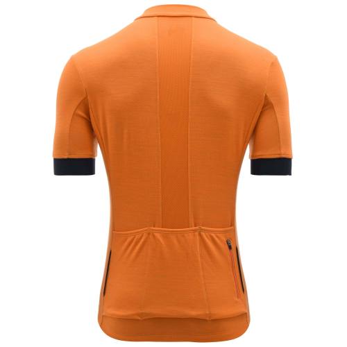 Vêtements de cyclisme personnalisés Full Zip Mesh Performance pour hommes avec poche arrière-Aktik