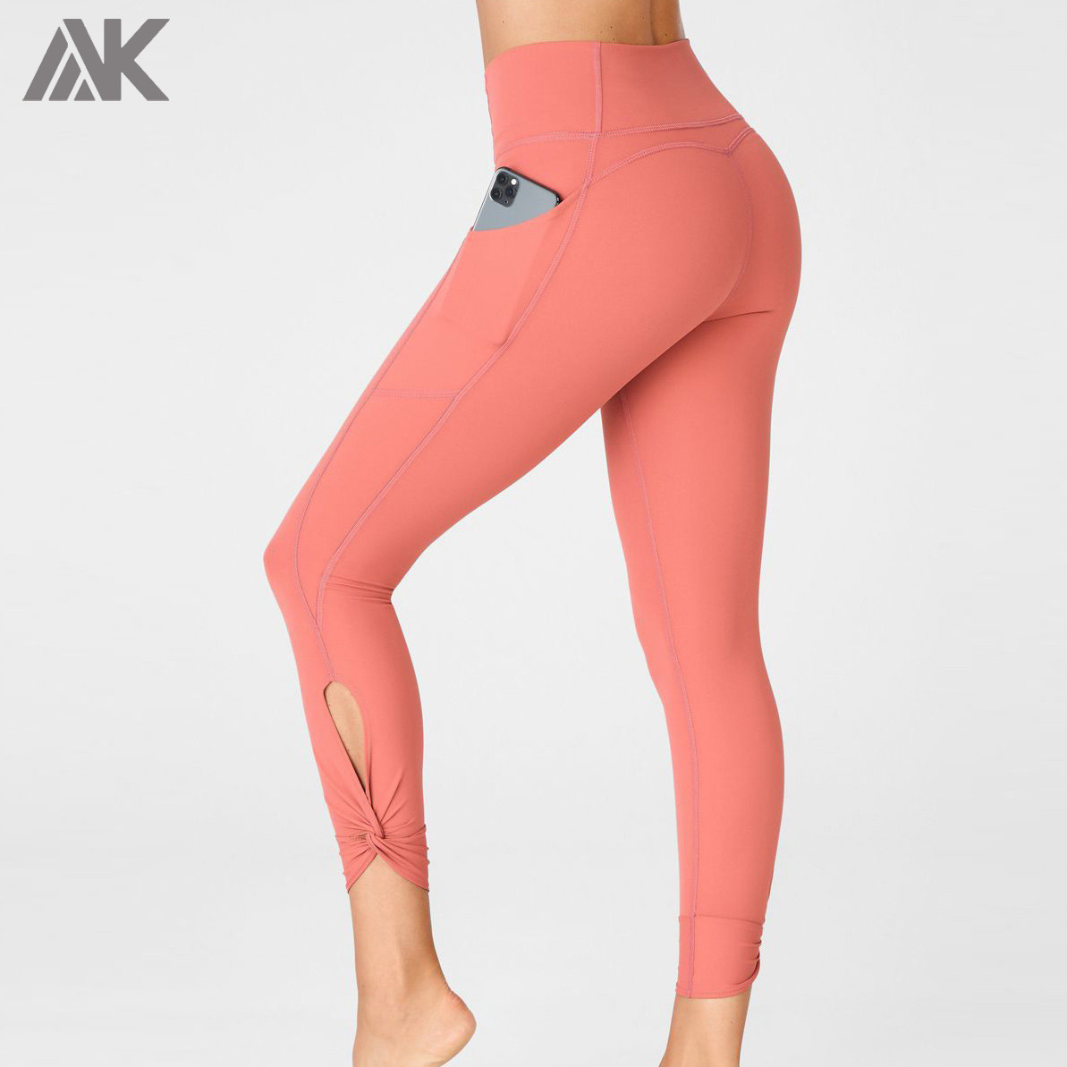 Wholesale Gym Clothes Womens Custom Cheap Leggings in Bulk with PocketsAktik Custom Yoga