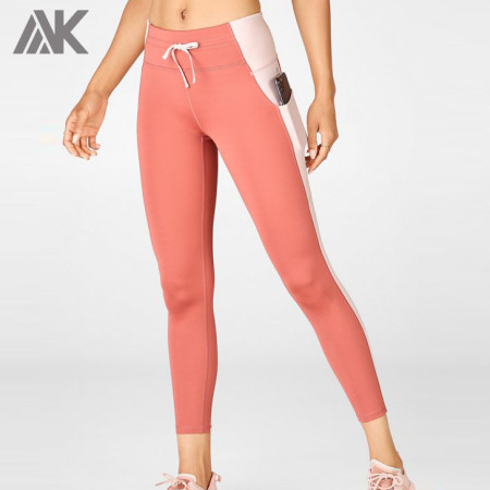 Vente en gros Sportswear Femmes 7/8 Vente en gros leggings d'entraînement avec Poches-Aktik