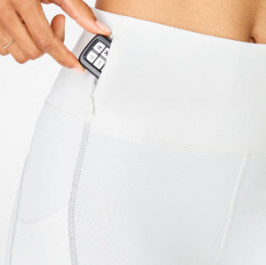 Private Label Fitness Bekleidung Damen Großhandel Leggings mit Seitentaschen-Aktik