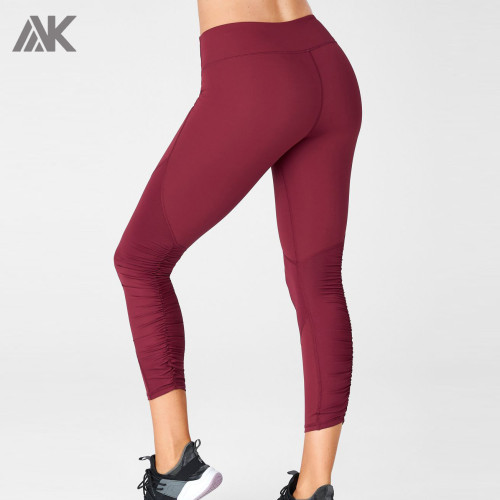 Private Label Wholesale Athletic Apparel Custom Fitness Leggings for Women-Aktik