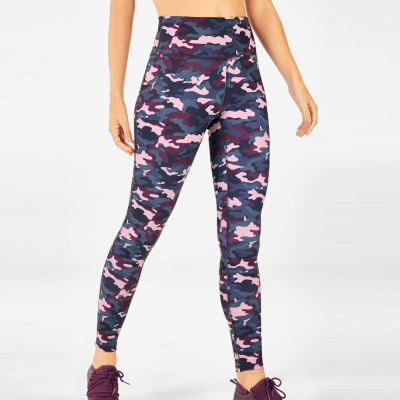 Wholesale Printed Leggings High Waisted Customize Camo Workout Leggings-Aktik