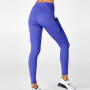 Wholesale No Front Seam Best Gym Leggings with Pockets and Zip on Ankle-Aktik