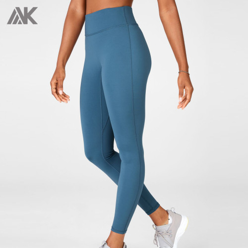 Leggings da allenamento a vita alta a compressione anticellulite personalizzati per le donne-Aktik