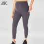 Custom High Waisted Best Support Plus Size Maternity Leggings with Pockets-Aktik