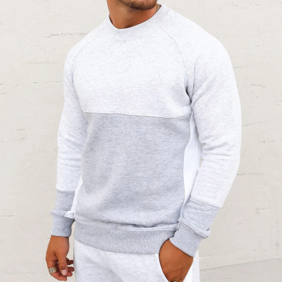 Custom Cotton Bulk Sweatsuits Mens Pullover Jogging Suits Wholesale-Aktik