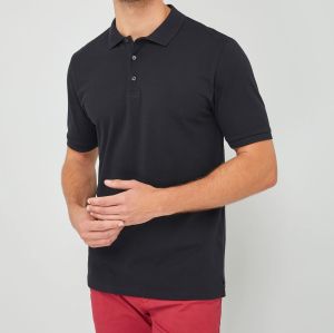 Maßgeschneiderte T-Shirts Großhandel Kurzarm-Baumwoll-Polo-T-Shirts für Herren-Aktik