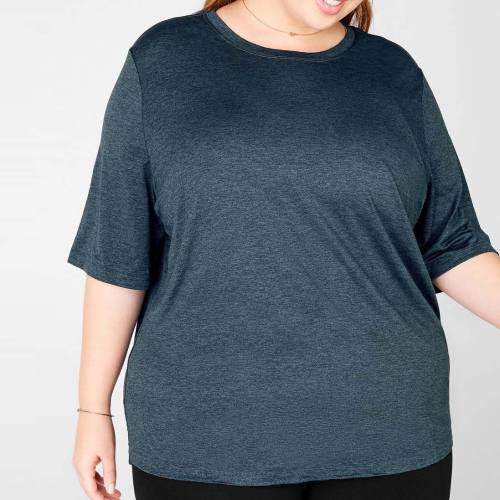 Benutzerdefinierte Trainingshemden Plus Size Lose Großhandel Dri Fit T-Shirts für Frauen-Aktik