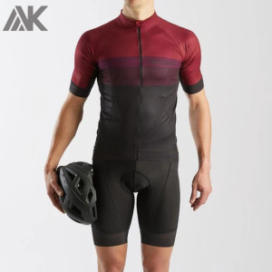 Private Label Custom Full Zip Reflective Mens Specialized Cycling Clothing-Aktik