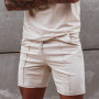 Custom High Waisted Mens Cotton Sweat Shorts Wholesale with Pockets-Aktik