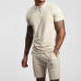 Shorts de survêtement en coton pour hommes taille haute personnalisés en gros avec poches-Aktik
