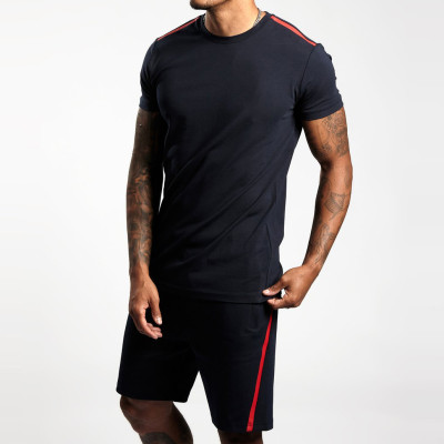 Wholesale Cotton Fleece High Waisted Mens Jogger Shorts with Pockets-Aktik