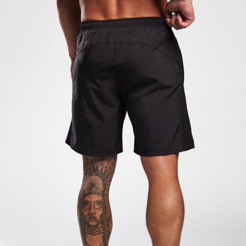 Custom Dry Fit High Waisted Best Gym Shorts für Männer mit Taschen-Aktik