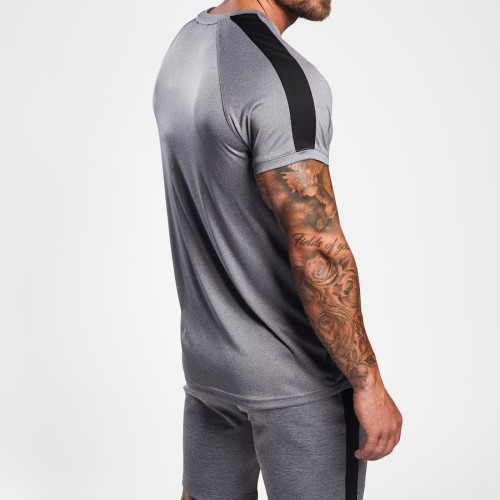 Vente en gros Chemises Dry Fit Raglan T-shirts de gymnastique personnalisés à manches courtes pour hommes-Aktik