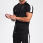Vente en gros Chemises Dry Fit Raglan T-shirts de gymnastique personnalisés à manches courtes pour hommes-Aktik