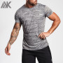 Meilleur t-shirt personnalisé coupe ajustée à manches courtes pour hommes t-shirt de remise en forme à col rond-Aktik