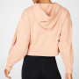 Custom Printed Logo Womens Cotton Plus Size Oversized Crop Top Sweatshirt-Aktik
