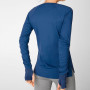 Custom Dry Fit Rundhalsausschnitt Fitted Langarm Athletic T-Shirts für Damen