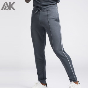 Private Label Wholesale Mens Joggers Slim Fit Cotton Best Mens Sweatpants-Aktik