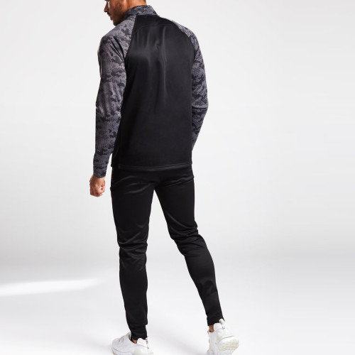 Private Label Custom Mens Slim Fit Jogger Sweatpants with Zip Pockets-Aktik