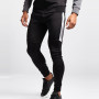 Custom High Waisted Jogger Pants Fitted Mens Tall Sweatpants with Pockets-Aktik