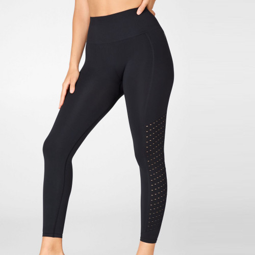 Custom Seamless Yoga Leggings Womens Compression Ribbed Seamless Leggings-Aktik