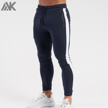 Custom Design Sweatpants Cotton Fleece Wholesale Mens Jogger Scrub Pants-Aktik