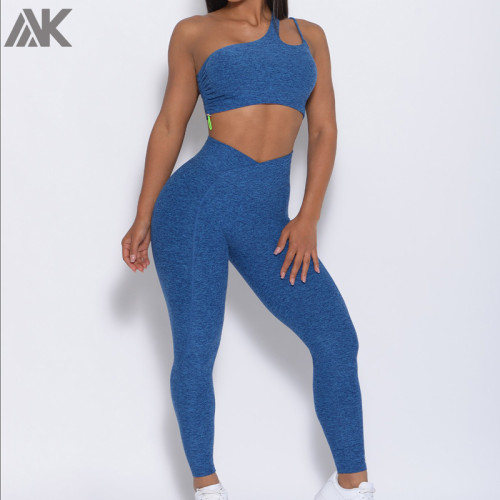 Custom Fitness Apparel Wholesale Gym Clothes Butt Lifting Leggings Set-Aktik