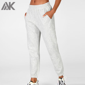 Custom Fit Sweatpants Cotton Joggers in Bulk Unisex Joggers Wholesale-Aktik