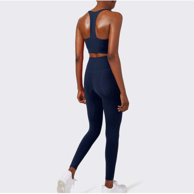 Custom Low Support Removable Padded Comfortable Teen Sports Bra Set-Aktik