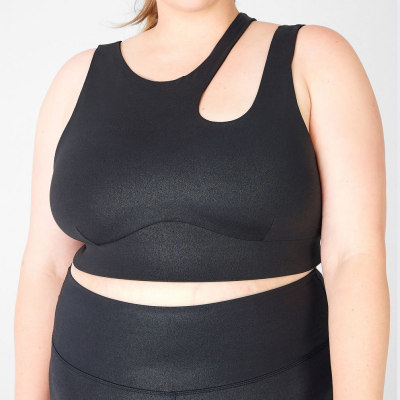 Customize Your Own Plus Size Removable Padded Cheer Best Womens Sports Bra-Aktik