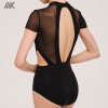 Custom Color Blocking And The Side Cut Outs Leotards Dance Outfits For Women-Aktik