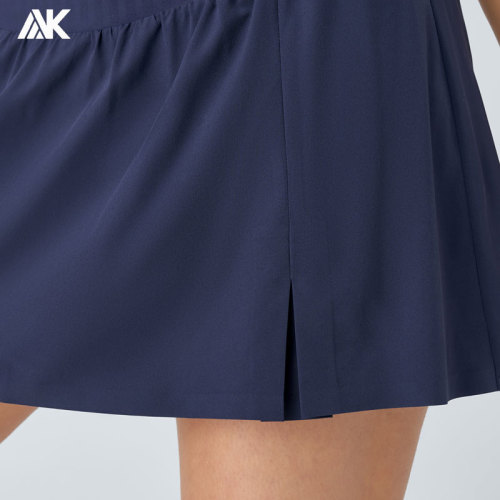 Custom High Waist Cool Feeling Sports Tennis Skirts For Women-Aktik