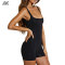 Custom Square neck Low Scoop Back Unitards For Women-Aktik