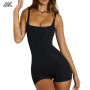 Custom Square neck Low Scoop Back Unitards For Women-Aktik