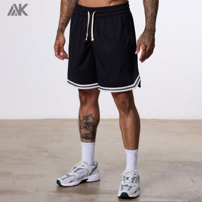 Custom  Basketball Fitness Sports Mesh Men's Shorts Add Logo-Aktik