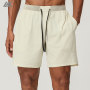 Custom Breathable Quick-drying Men's Sports Tennis Shorts With Mesh Waistband-Aktik