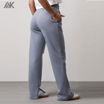 Custom Brushed Back Fleece Oversized Sweatsuits Relaxed fit Women's Tracksuit Bottoms-Aktik