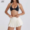 Custom Elasticated Low-rise waistband  Pleated  Tennis Skirts A-line S ilhouette Women's Sports Tennis Skirt-Aktik