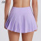Custom Elasticated Low-rise waistband  Pleated  Tennis Skirts A-line S ilhouette Women's Sports Tennis Skirt-Aktik