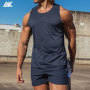 Custom Scoop Neckline Men's Tank Top Ultra-lightweight Quick-drying Tank Tops For Men-Aktik