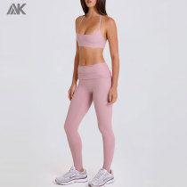 Custom Four-Way Stretch Foldover Mid-Rise Ruched Women's Stirrup Leggings -Aktik