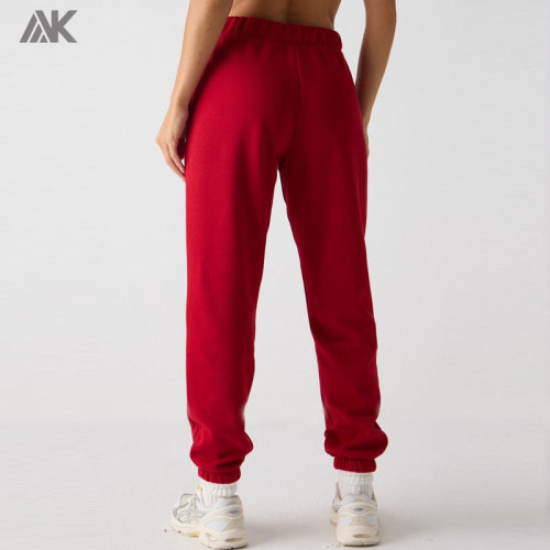 Custom Cosy Fleece Go-To Women's Sweatpant Cotton Polyester Woman Sports Sweatpants-Aktik